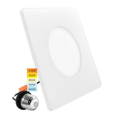 4'' Dimmable LED Retrofit Recessed Lighting Kit
