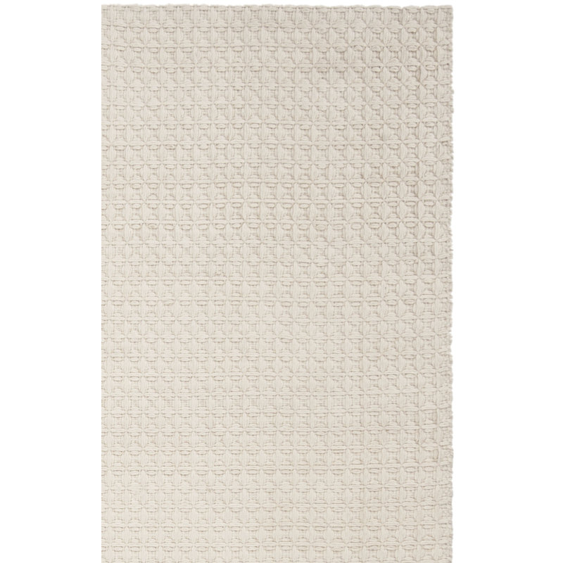 Tapis de couleur unie performance tissé à la main Jaxen Natura, Rectangle 3 pi x 5 pi