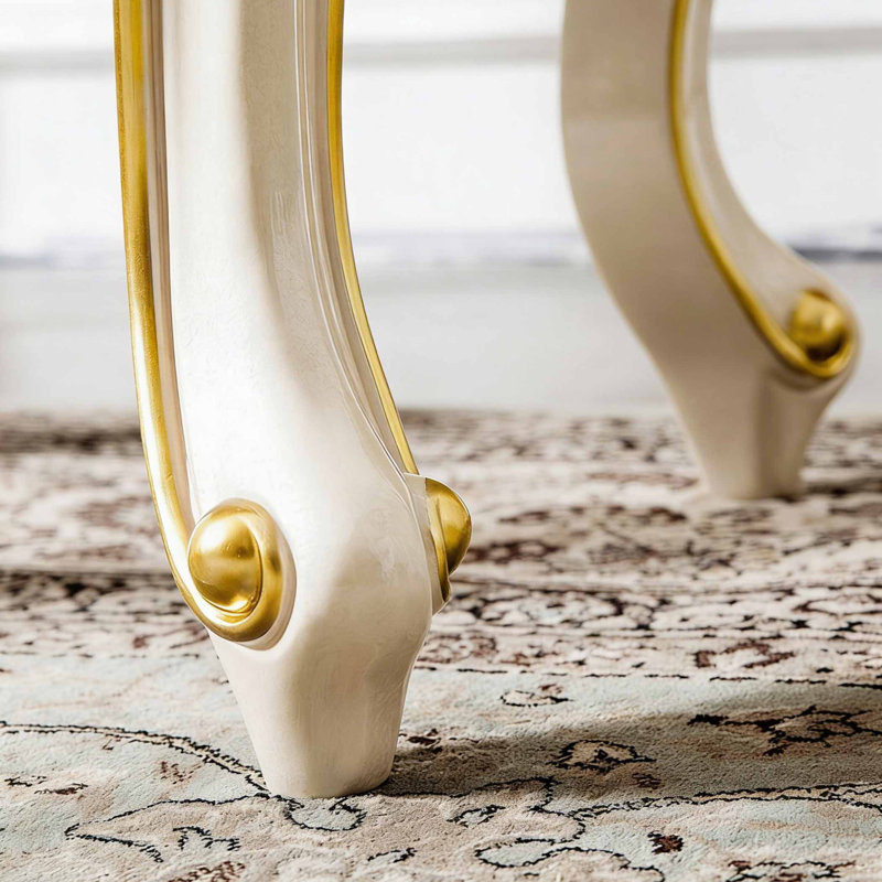 Coiffeuse de luxe sculptée de style européen