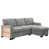 Velours gris velours est en rupture de stock