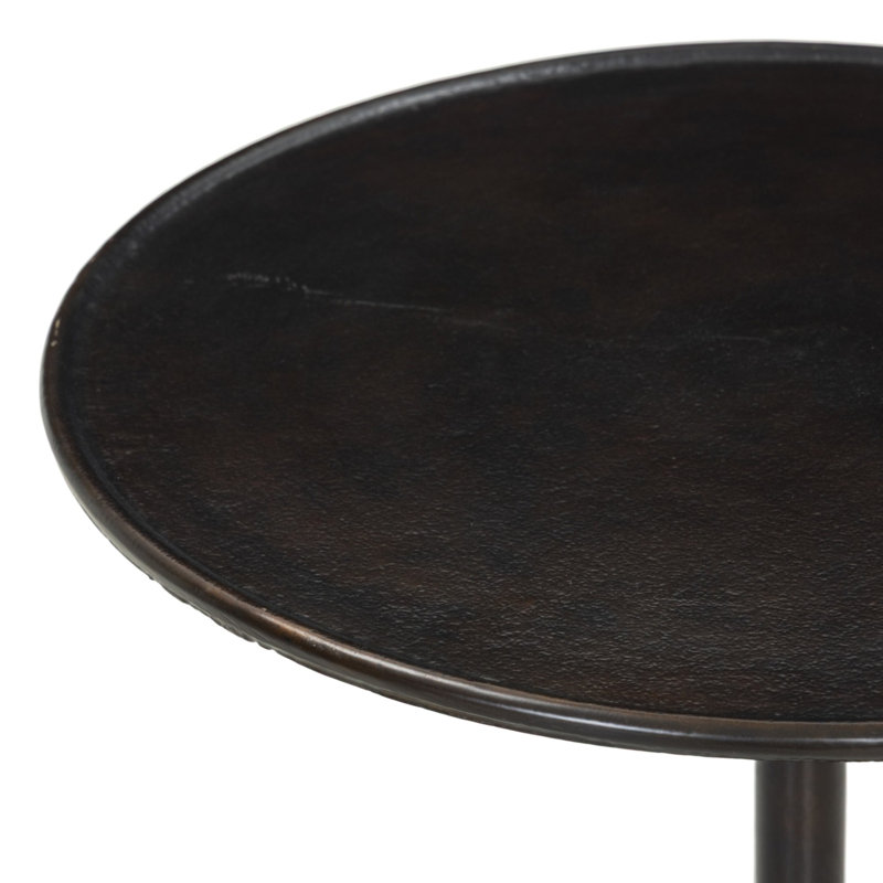 Marlow End Table, Antique Rust