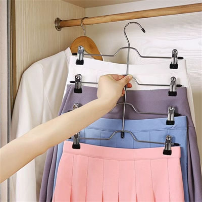 Support à jupe en métal pour femme
