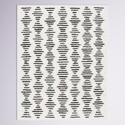 Tapis ivoire / noir Castonguay