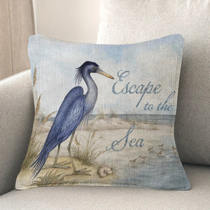 Coussin décoratif Heron Escape