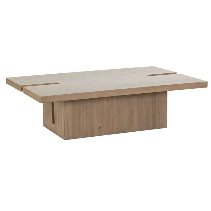 Theory Square Coffee Table, 16" H x 36" L x 56" W