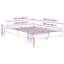 Bed Frame No Mattress Engineered Wood-1579268201-1579268165