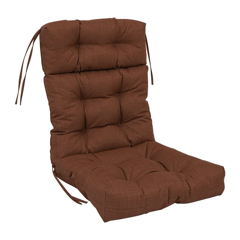 Outdoor Seat / Back Cushion, 20" W x 42" D, Cocoa