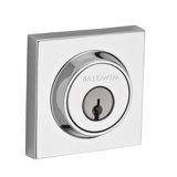 Contemporary Single cylinder Square Deadbolt