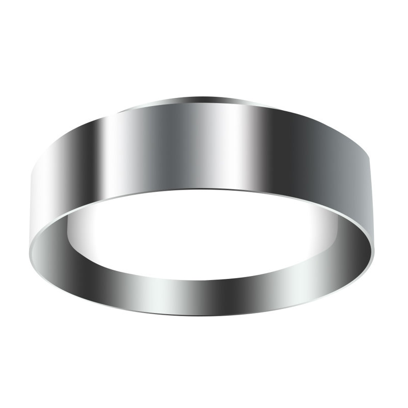 Plafonnier encastré 15,7 po Savita, Chrome