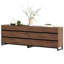 Buffets multifonctionnels, buffet moderne 2 en 1 avec 12 tiroirs et base en métal, armoire de rangement pour la cuisine, armoire à café-505208560