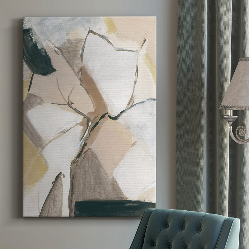 Marble Lines I - Reproduction de photo sur toile simple, H 18 po x l 12 po x P 1 po