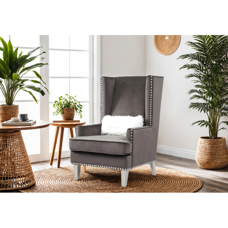 Fauteuil Monieke, Gris foncé