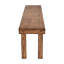 Banc en bois classique fini à la main Classic