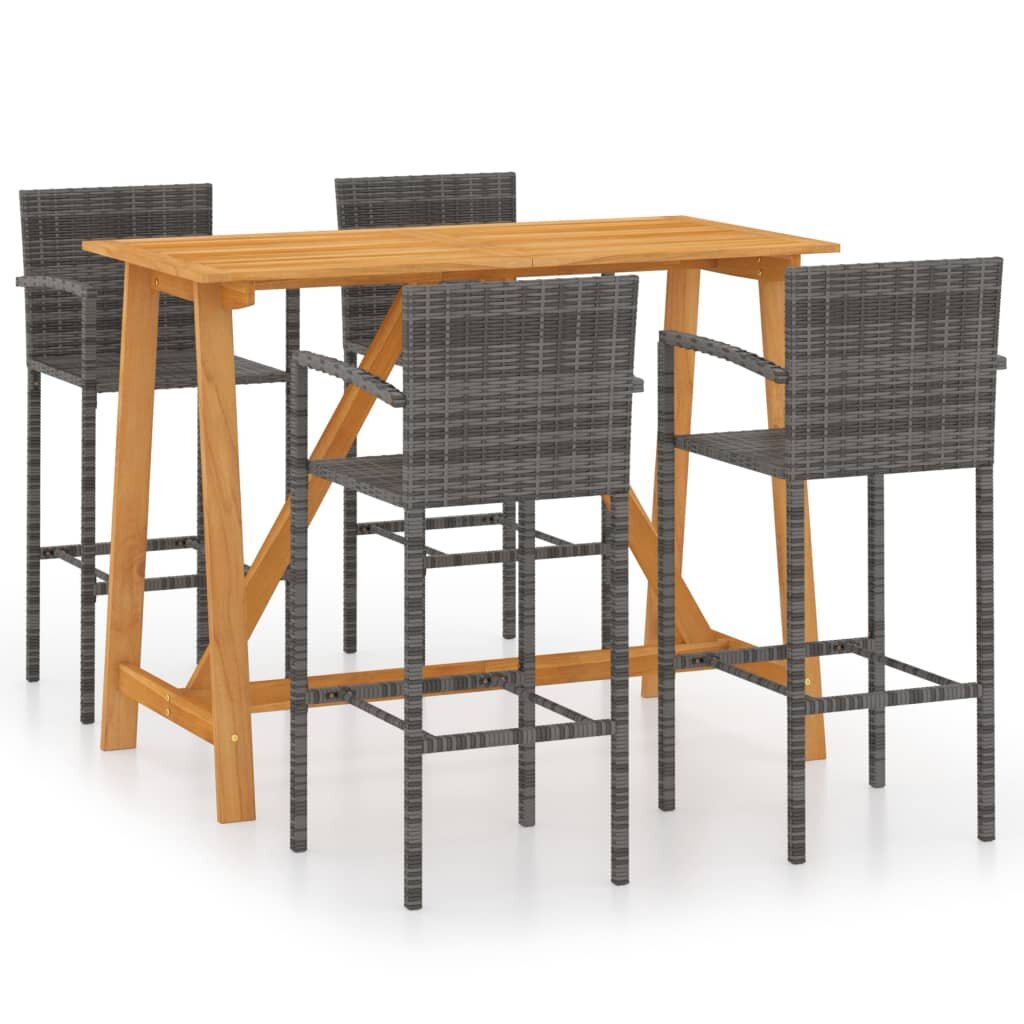 4-Sitzer Bistro-Set Kristmundur