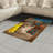 Pug High Density Long Fiber Poly Threads Decorative Area Rug Carpet-42029136