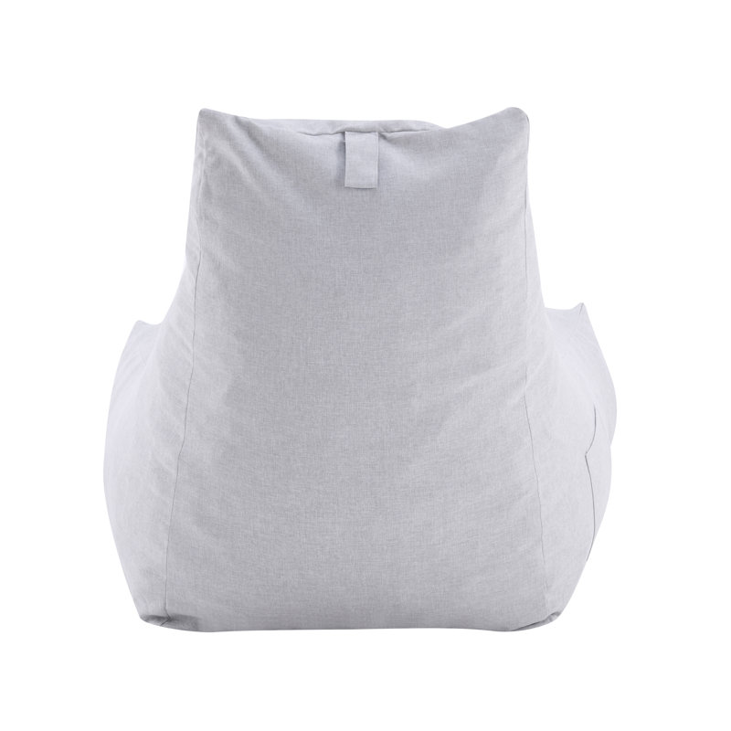 Aira Outdoor Bean Bag Lounge Chair, Gray