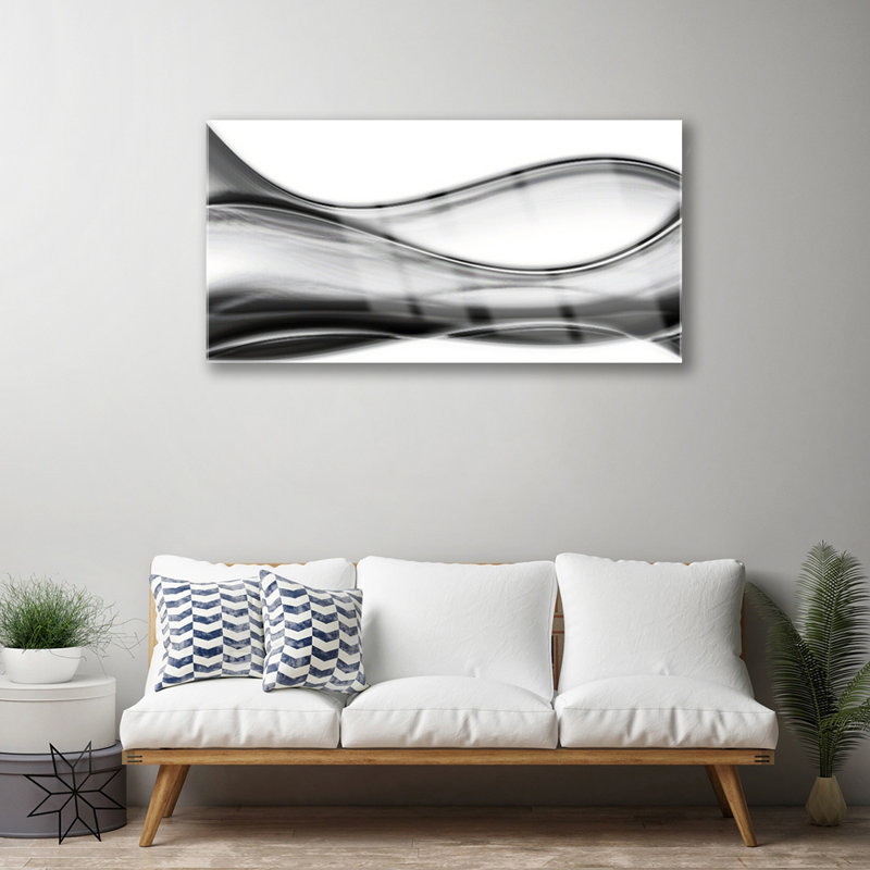Art Abstraction - No Frame Print on Glass