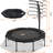 Pirecart 50" Foldable Trampoline with Adjustable Handle Bar, Max Load 330lbs