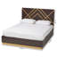 Grand lit plateforme Tazewell