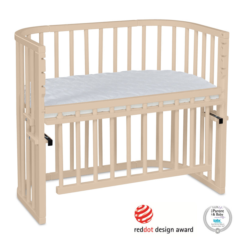 babybay Maxi Comfort Plus co-sleeper, Beige