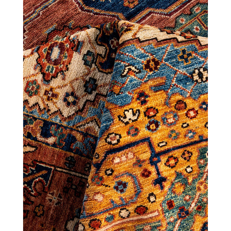 Serapi One-of-a-Kind 8' 2" X 9' 11" Hand Knotted Area Rug