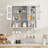 3-Door Bathroom Wall Cabinet-1850954408