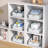 Foldable Fabric Storage Bins For Closet Organization - Sturdy Shelf Organizer Baskets For Toys, Books, Dvds, Clothes And Home Essentials - Multipurpose Trapezoidal Design - 6 Pack
