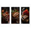 «Cuba Cigare Expression», ensemble de 3 reproductions d'art en métal-425219708