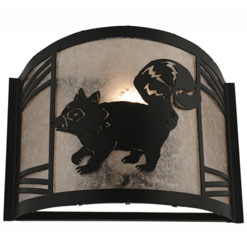 Jaiya Steel Flush Mounted Sconce