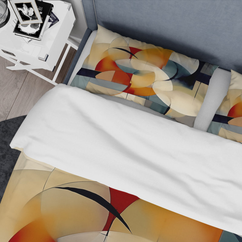 Ensemble de housse de couette en microfibre / polyester , Housse de couette pour très grand lit et 2 très