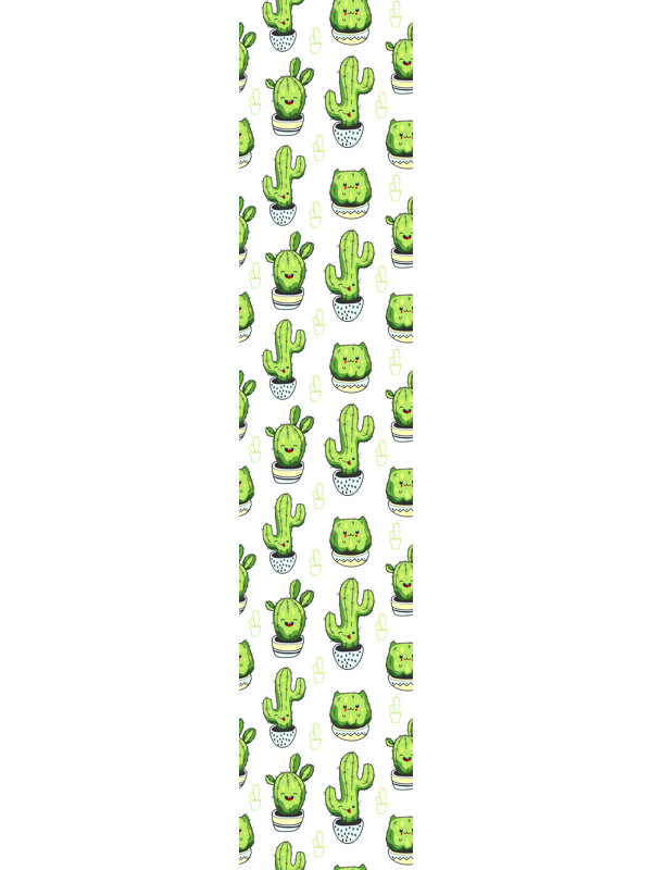 Rouleau de papier peint adhésif à motif de fleurs de cactus Axel L 4,17 pi x l 25 po Axel