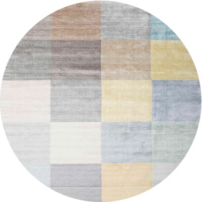 Tapis gris / bleu Antravian