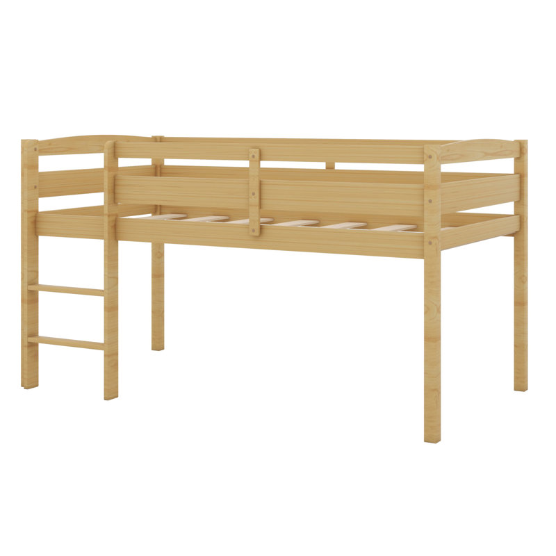 Herlene Slat Bed, Walnut