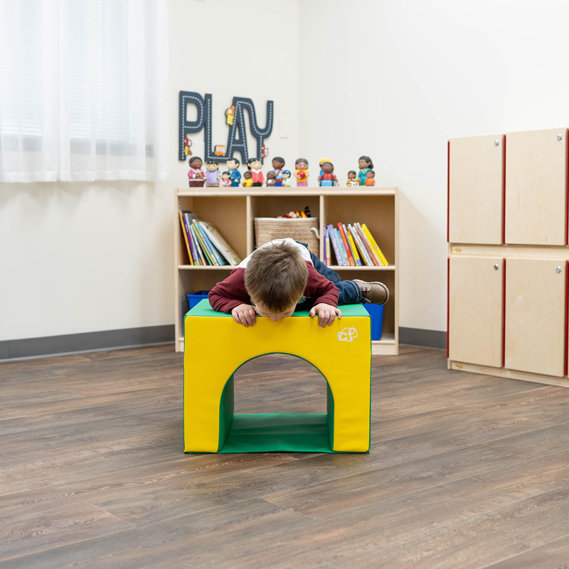 Vibrant Foam Soft Play Tunnel for Toddlers