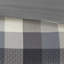 Literie pour grand lit gris - chambre à carreaux Buffalo