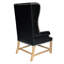 Fauteuil à oreilles capitonné large de 31,5 po Kylem
