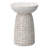 Boyd Solid Mango Wood Contemporary Accent Table with Textured Finish, Fully Assembled-1591081250
