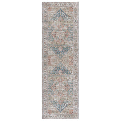 Trishona Machine Washable Performance Oriental Rug