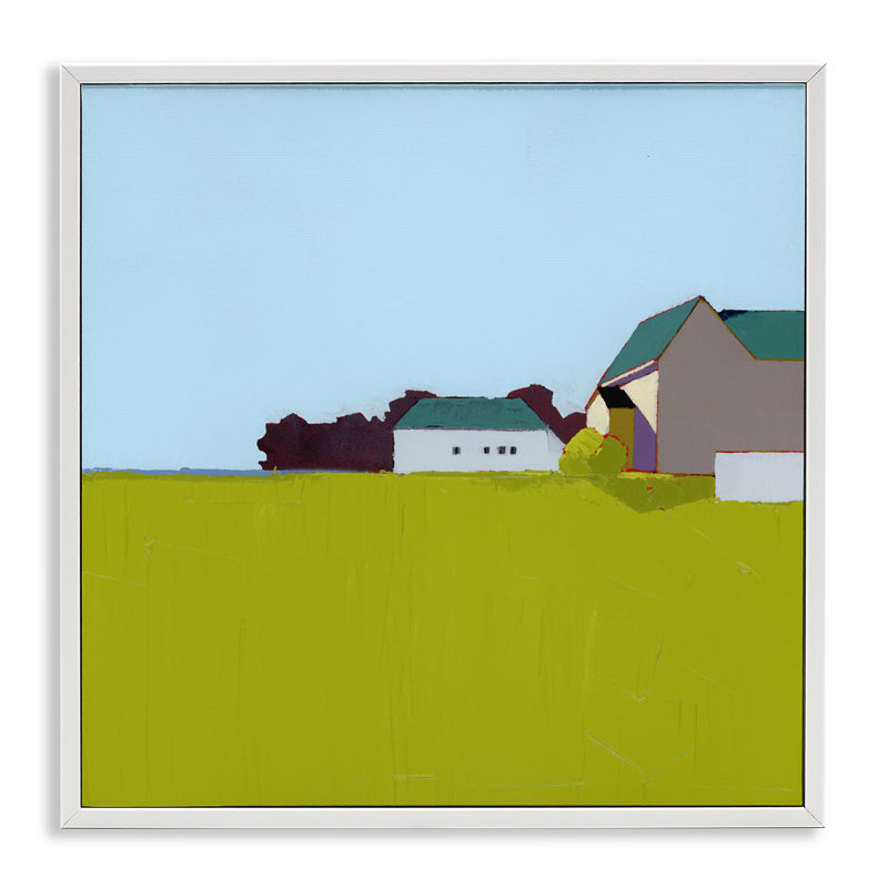 Giclée encadrée par Spring Spring Farm Land, design par Ruth LaGue, H 12 po x l 12 po