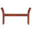 Deschamps Solid Wood Bench