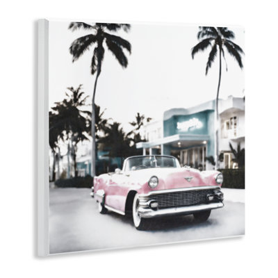 Art mural de voiture antique par Tropical