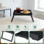 Table pliante en bambou avec plateau et pieds