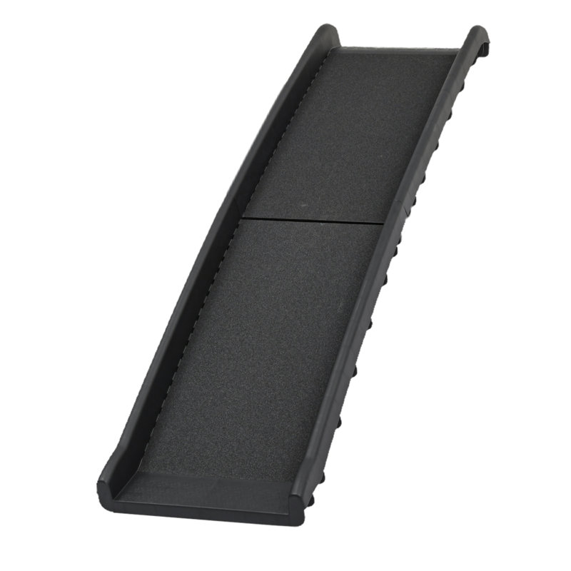 Rampe pliante pour animaux avec tapis antidérapant