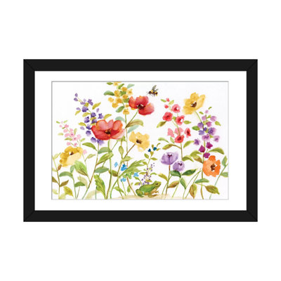 «Garden Frog», reproduction sur toile