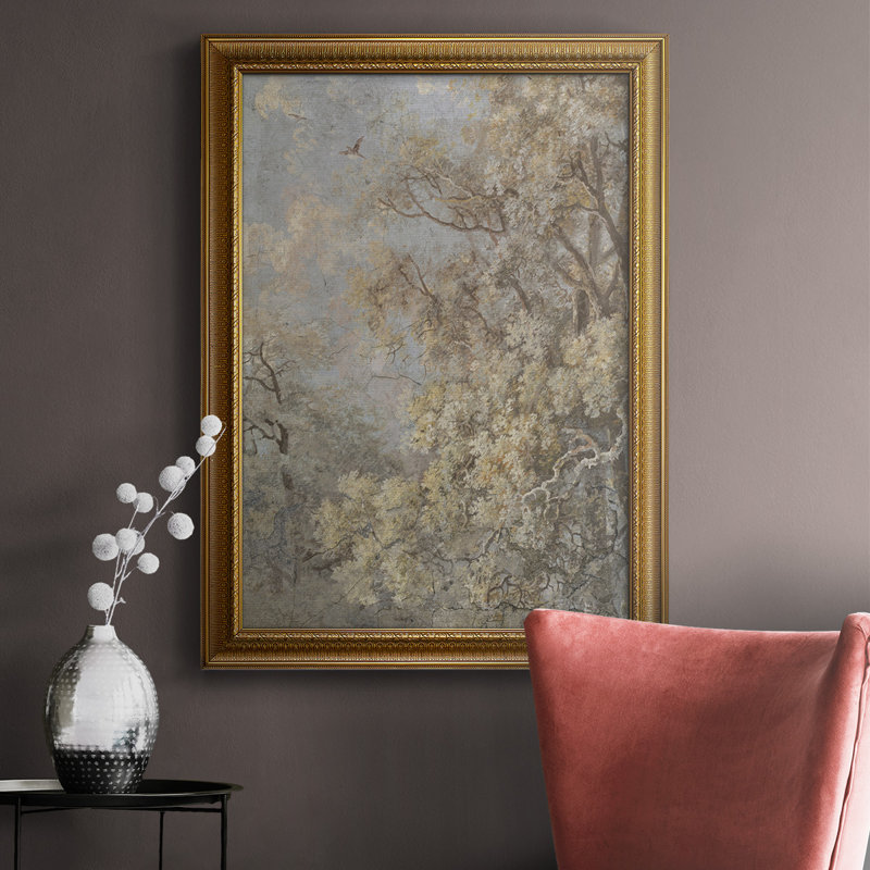 Toile encadrée haut de gamme Forest Fresco II - prête à être accrochée, L 24 po x H 36 po