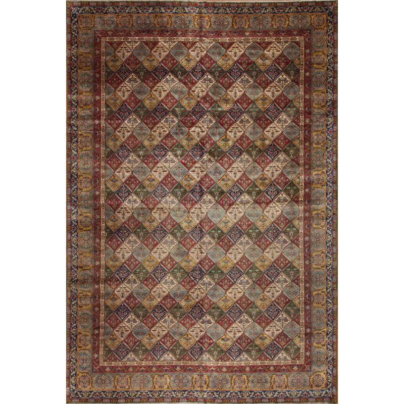 Noble House One-of-a-Kind Rectangle 12'1" X 18'5" Hand Knotted Area Rug