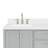 Cambridge 66.25'' Double Bathroom Vanity with Carrara Quartz Top-1729008798