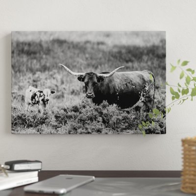 " B&W Longhorn II " by Tyler Stockton
