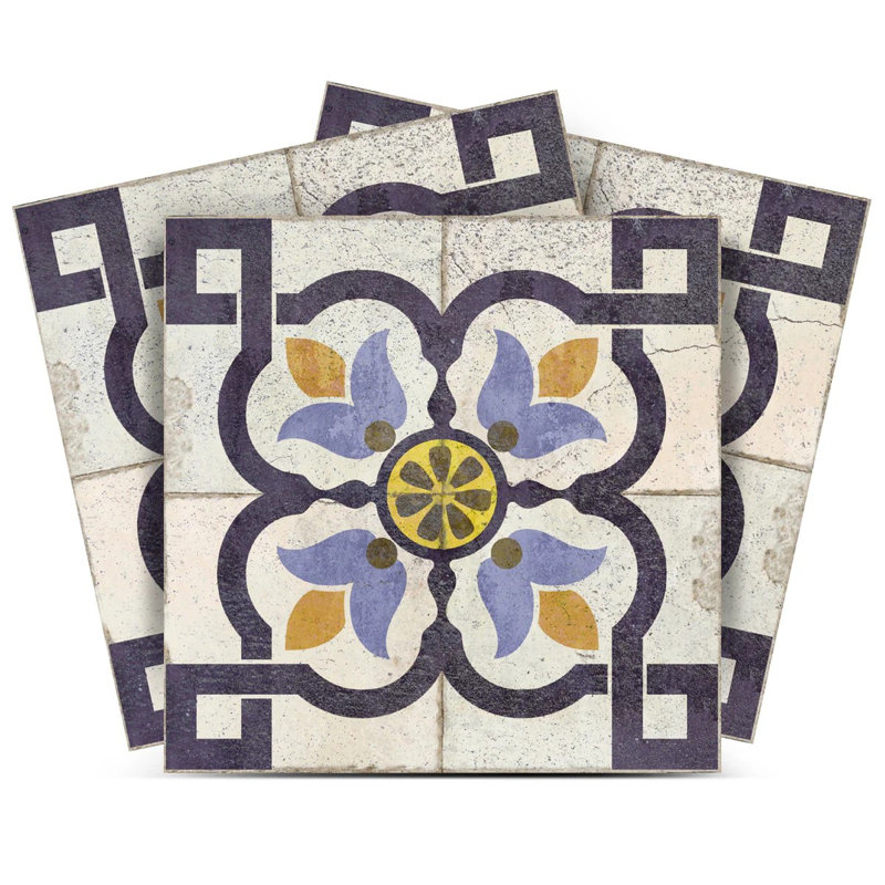 6'' W x 6'' L Vinyl Peel and Stick Mosaic Tile
