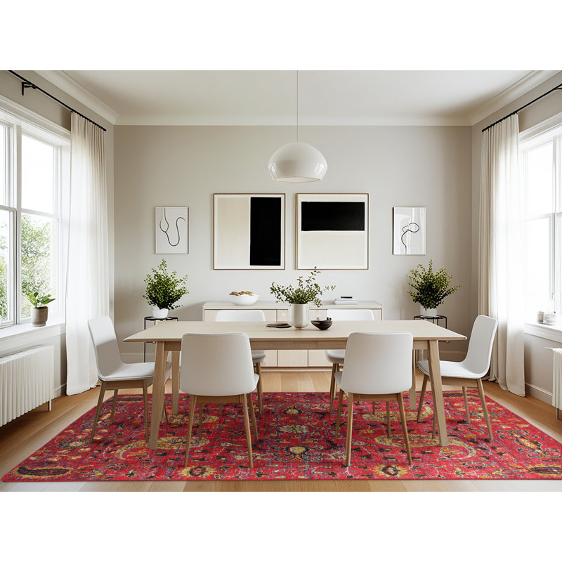 Caye Oriental Indoor Rug, Rectangle 7' x 10'